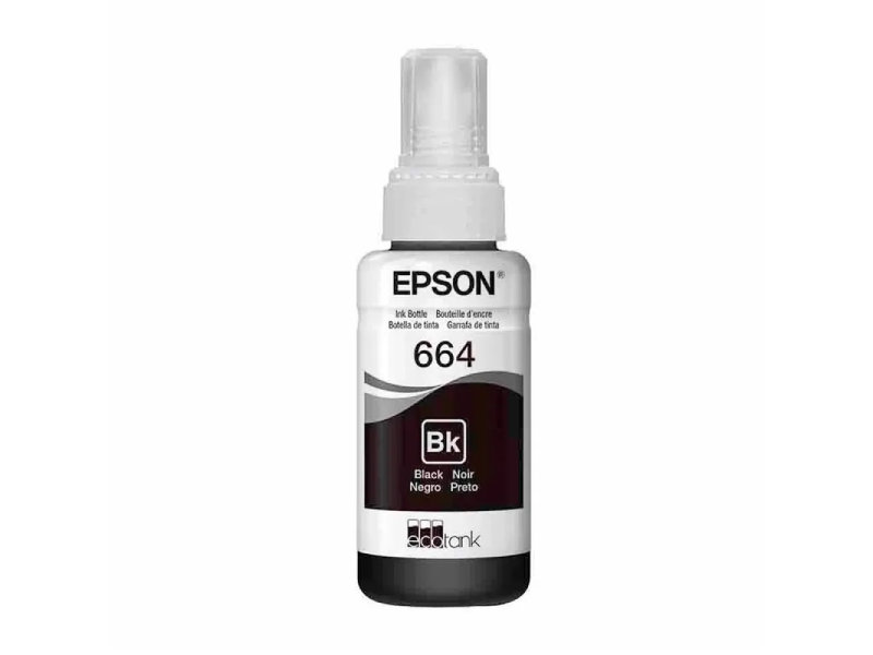 TINTA EPSON L200 BLACK T664120-AL L110/L200/L210/L220/L350/L355/L395/L555/L575/L656